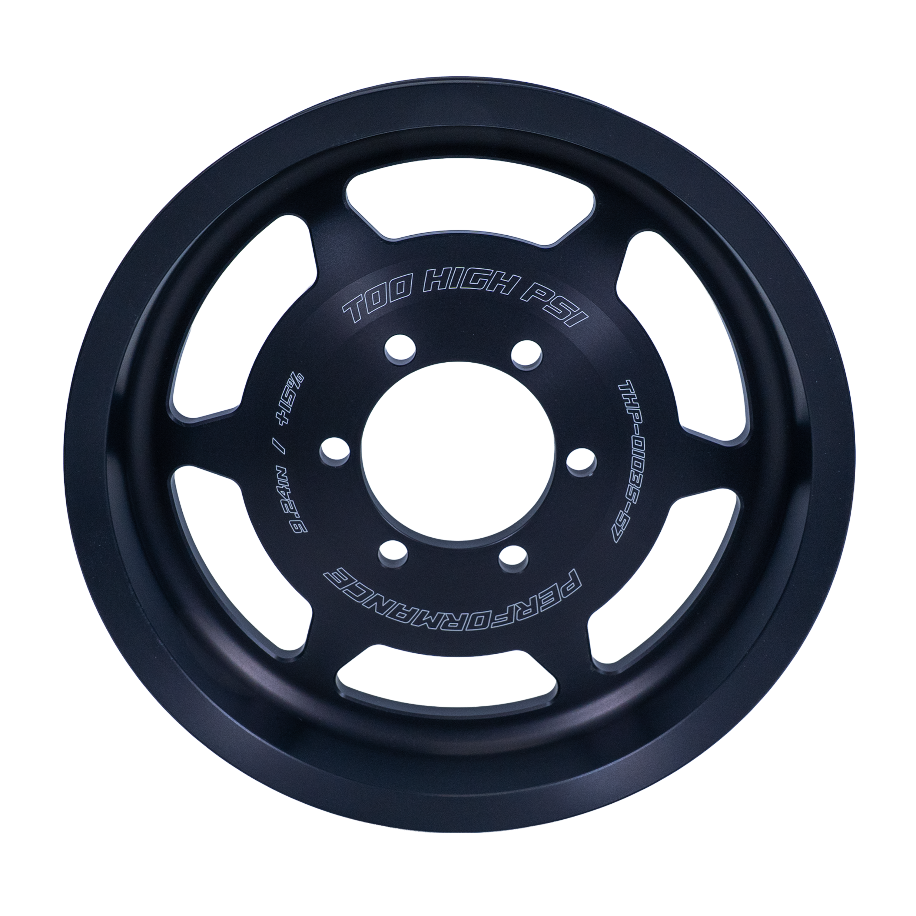 10 Rib Camaro/CTSV - LT1/LT4 Crank Pulley (+15%, +23% or +28%)