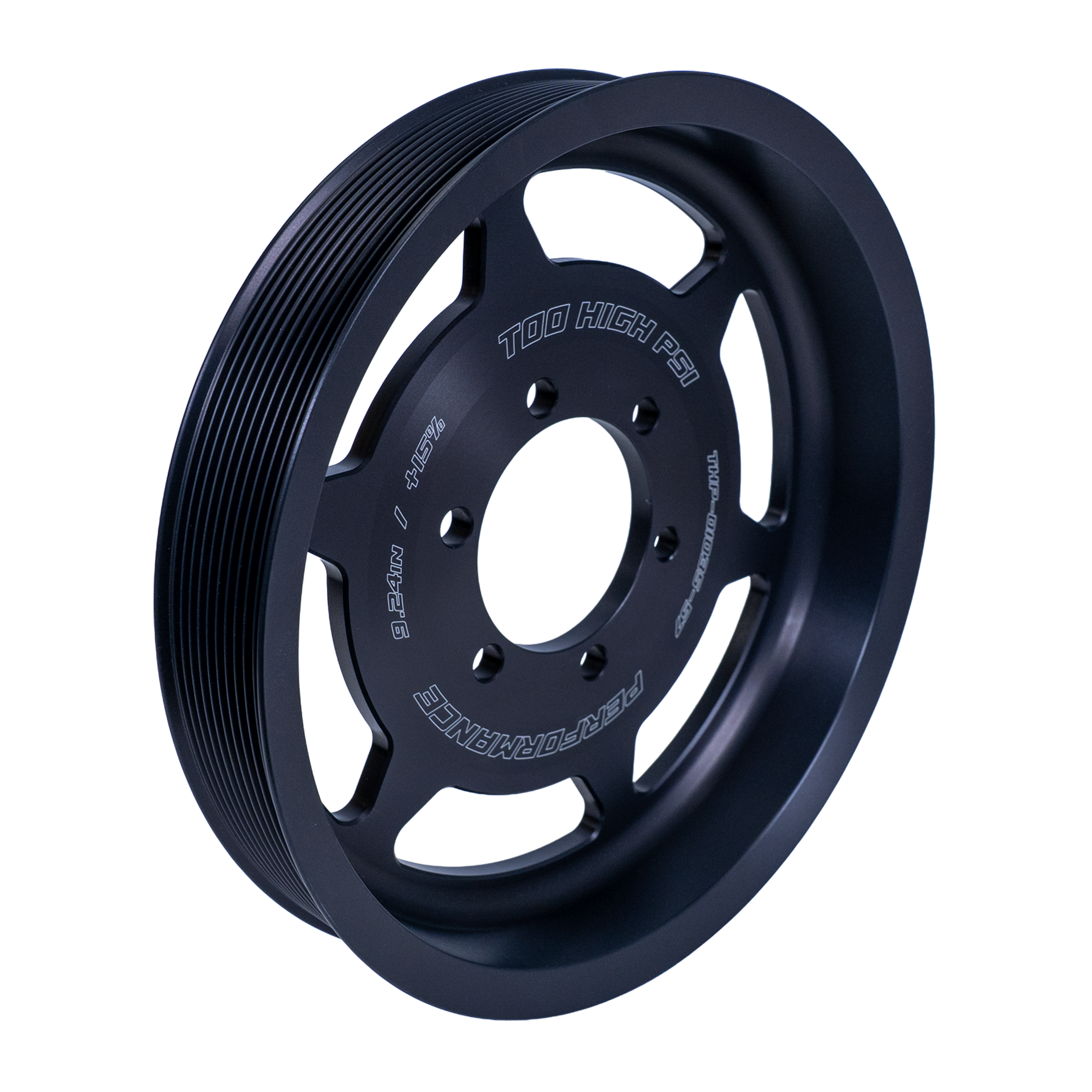 10 Rib Camaro/CTSV - LT1/LT4 Crank Pulley (+15%, +23% or +28%)