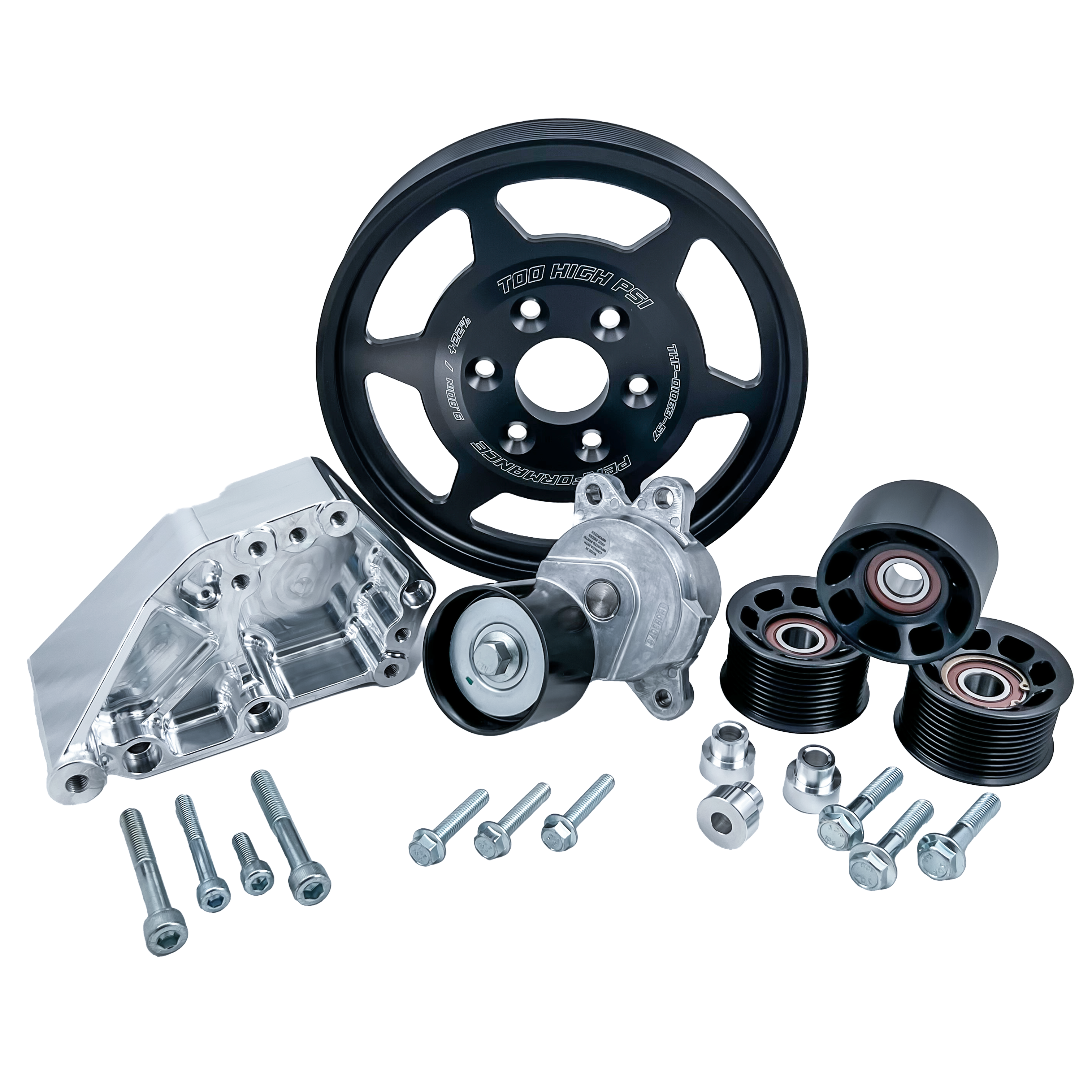 10 Rib Belt Drive & Crank Pulley - Corvette / Z06 - LT1 / LT4