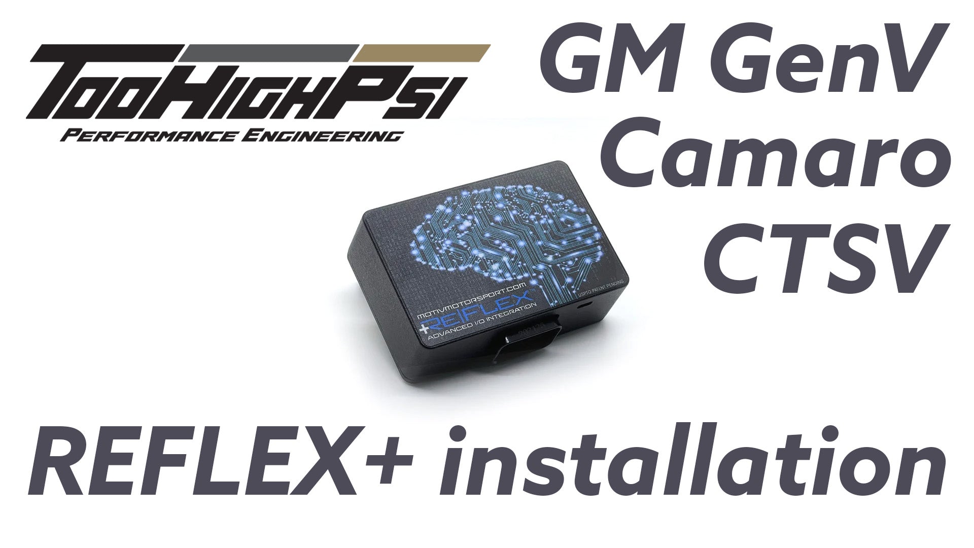 ReFlex Install - Camaro/CTSV