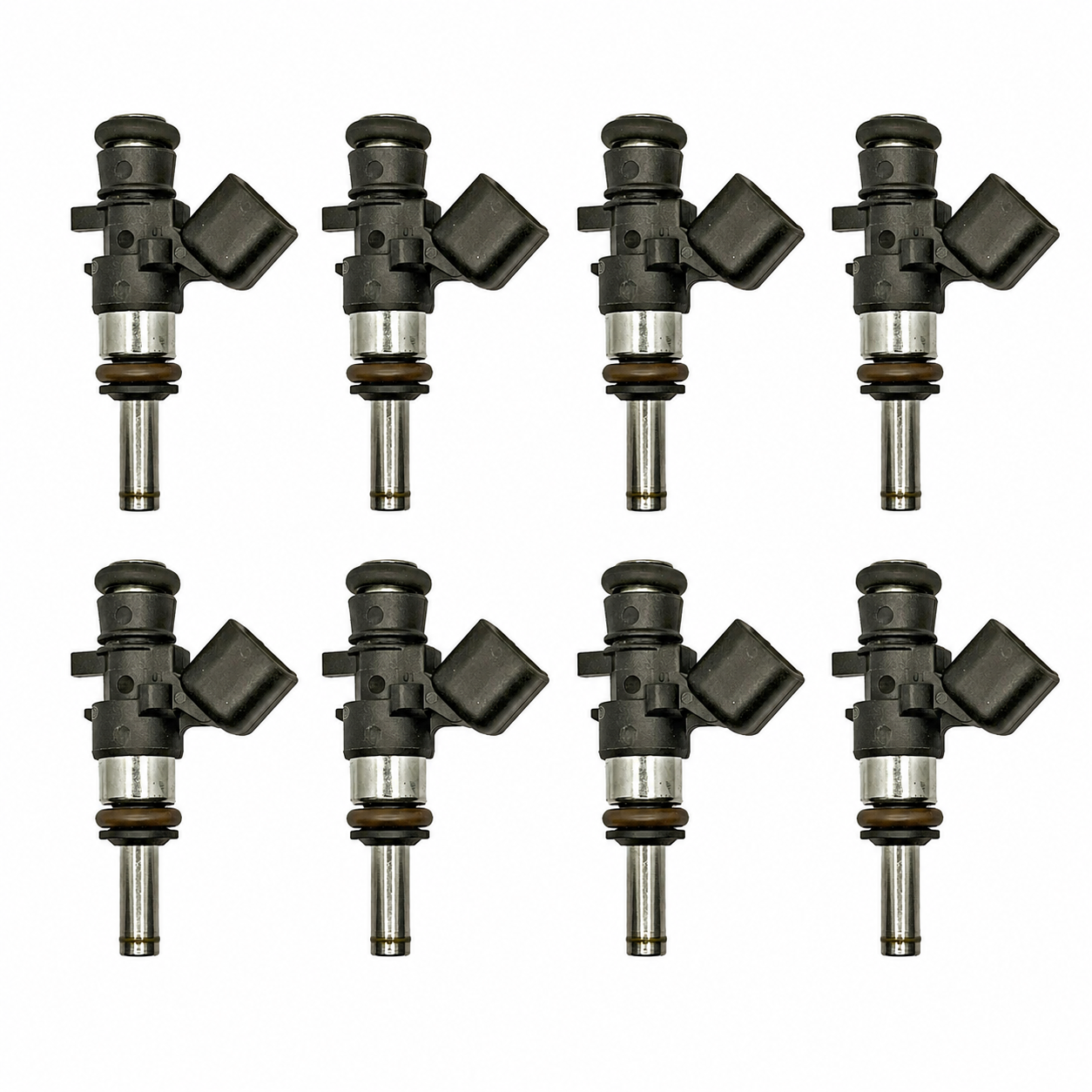 Fuel Injector Connection 1050 CC/100LB Injectors for SC Port Plates - Set of 8