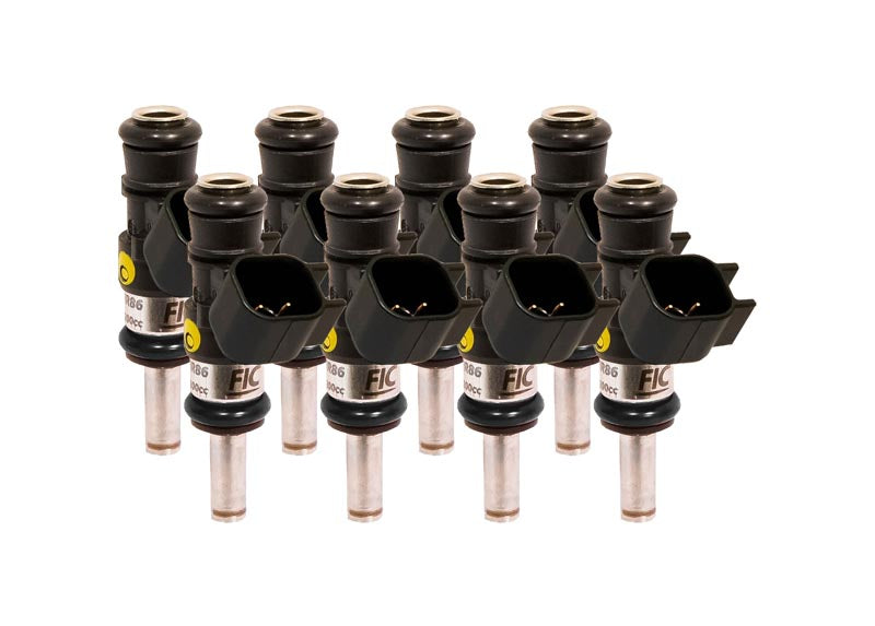 Fuel Injector Clinic Extended Tip 1090cc/min (105lb/hr) USCAR Fuel Injectors (Set of 8)