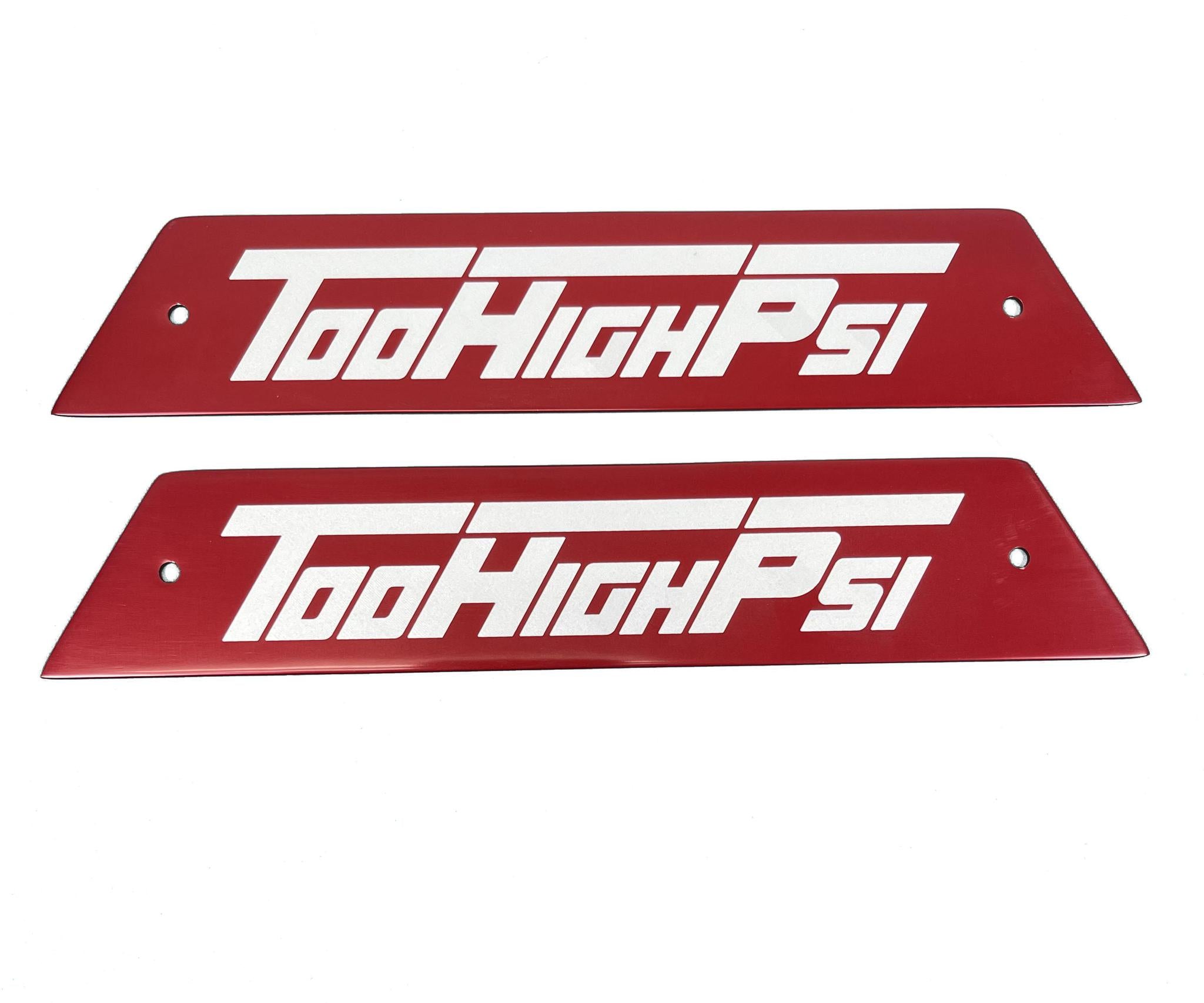 Badge Blanks for TooHighPsi Billet Lids - Pair
