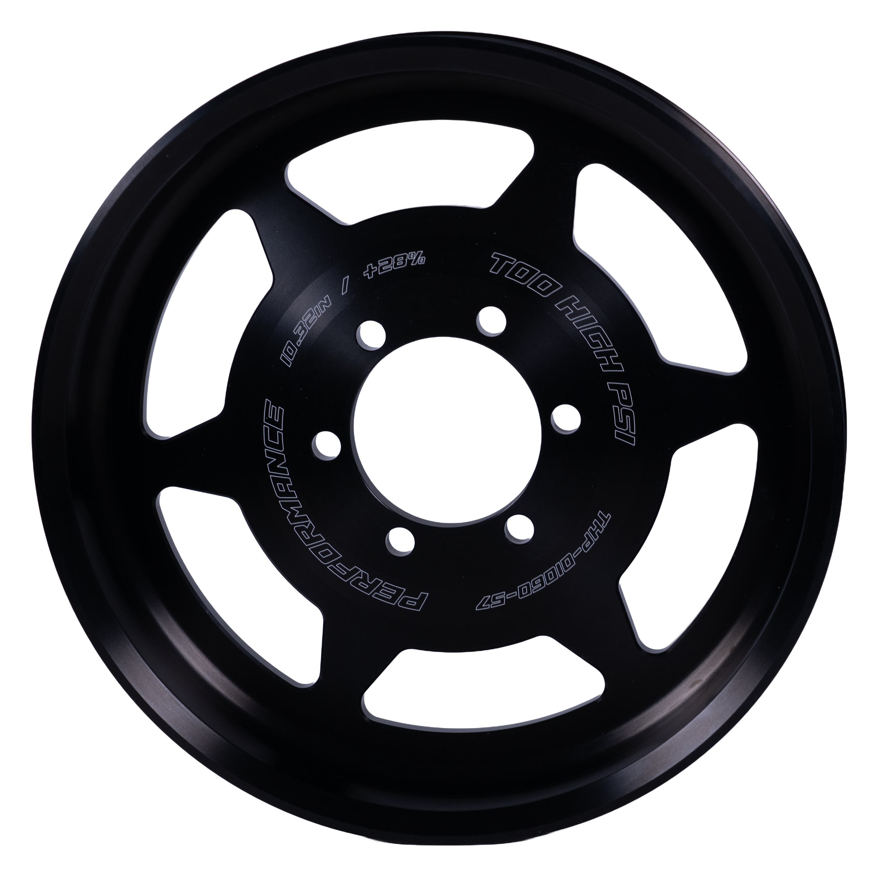 12 Rib Crank Pulley - Camaro/CTS-V/CT5-V LT1/LT4 (+25% or +30%)