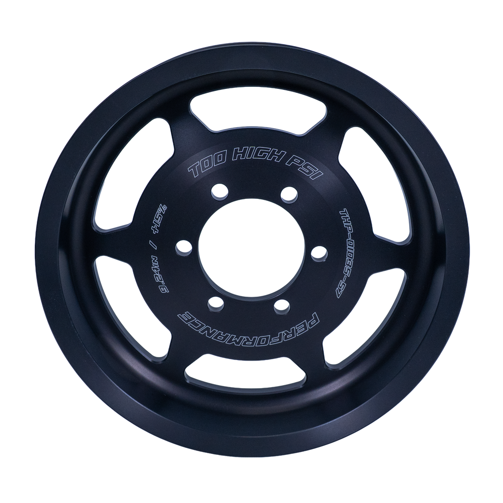 10 Rib Camaro/CTSV - LT1/LT4 Crank Pulley (+15%, +23% or +28%)