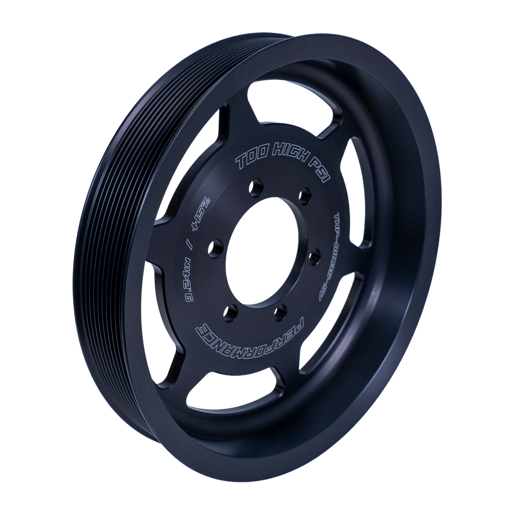 10 Rib Camaro/CTSV - LT1/LT4 Crank Pulley (+15%, +23% or +28%)