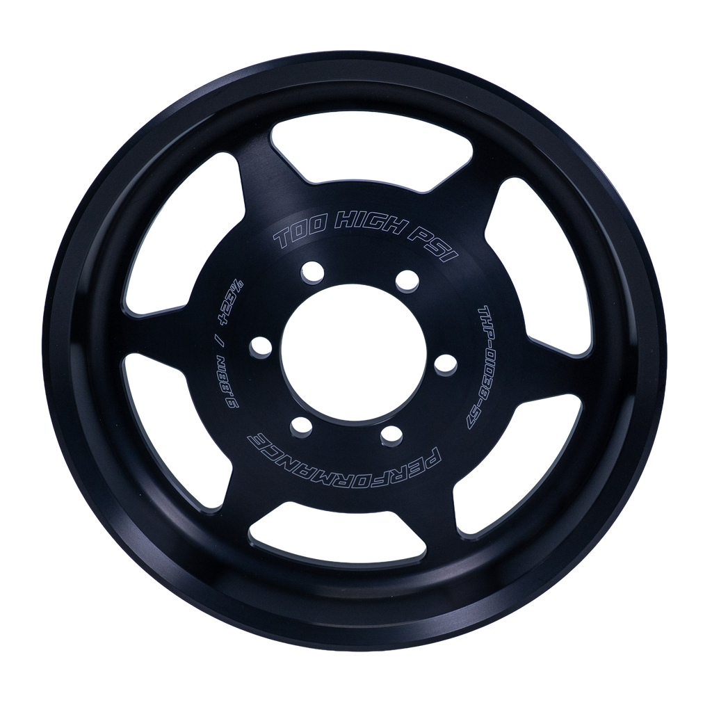 10 Rib Camaro/CTSV - LT1/LT4 Crank Pulley (+15%, +23% or +28%)