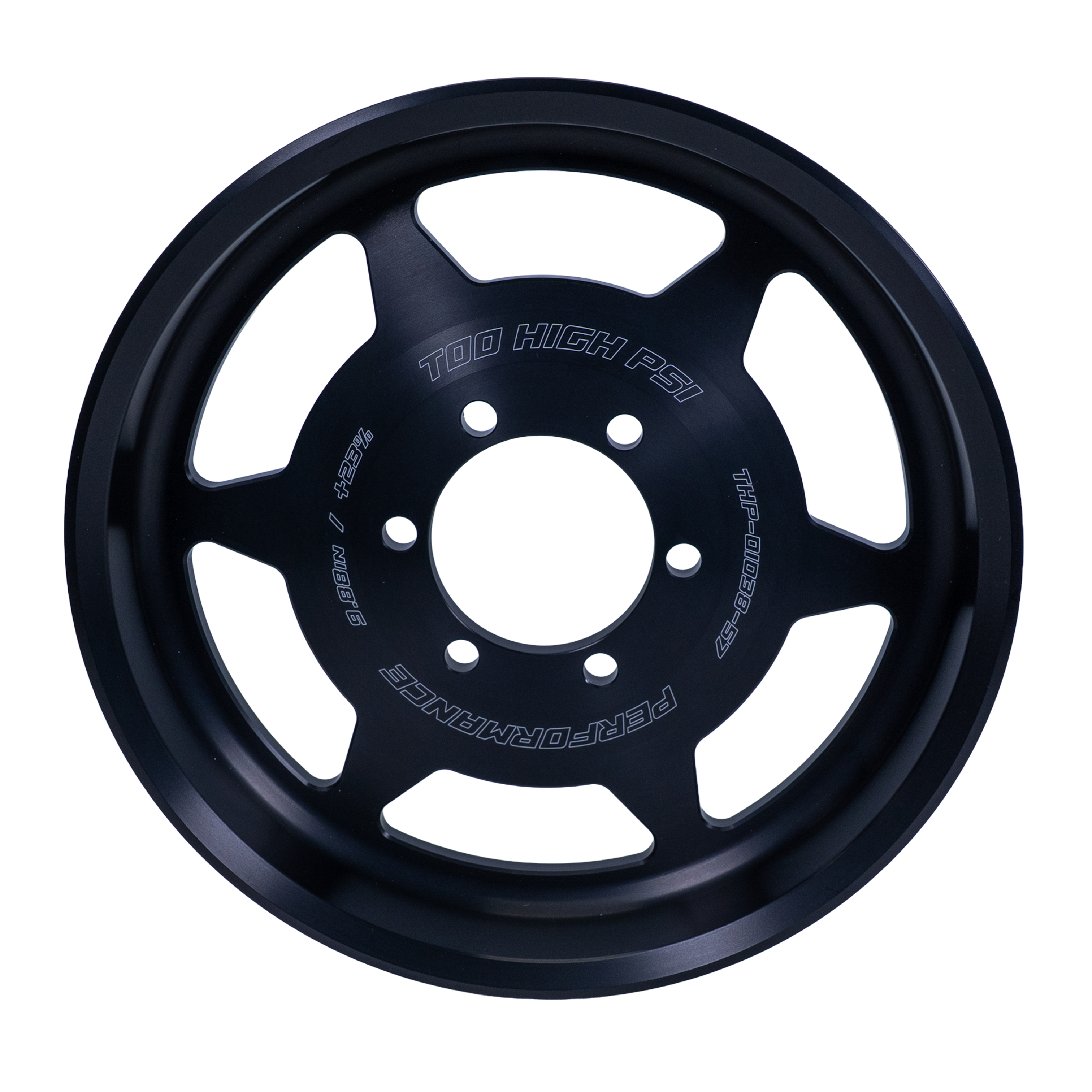 10 Rib Camaro/CTSV - LT1/LT4 Crank Pulley (+15%, +23% or +28%)