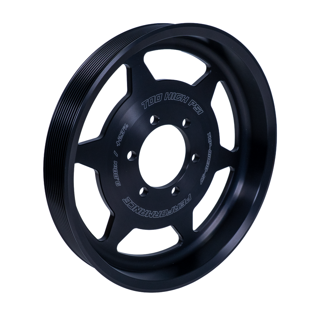 10 Rib Camaro/CTSV - LT1/LT4 Crank Pulley (+15%, +23% or +28%)