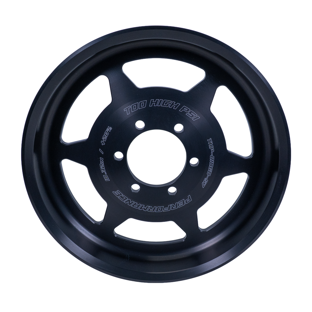 10 Rib Camaro/CTSV - LT1/LT4 Crank Pulley (+15%, +23% or +28%)