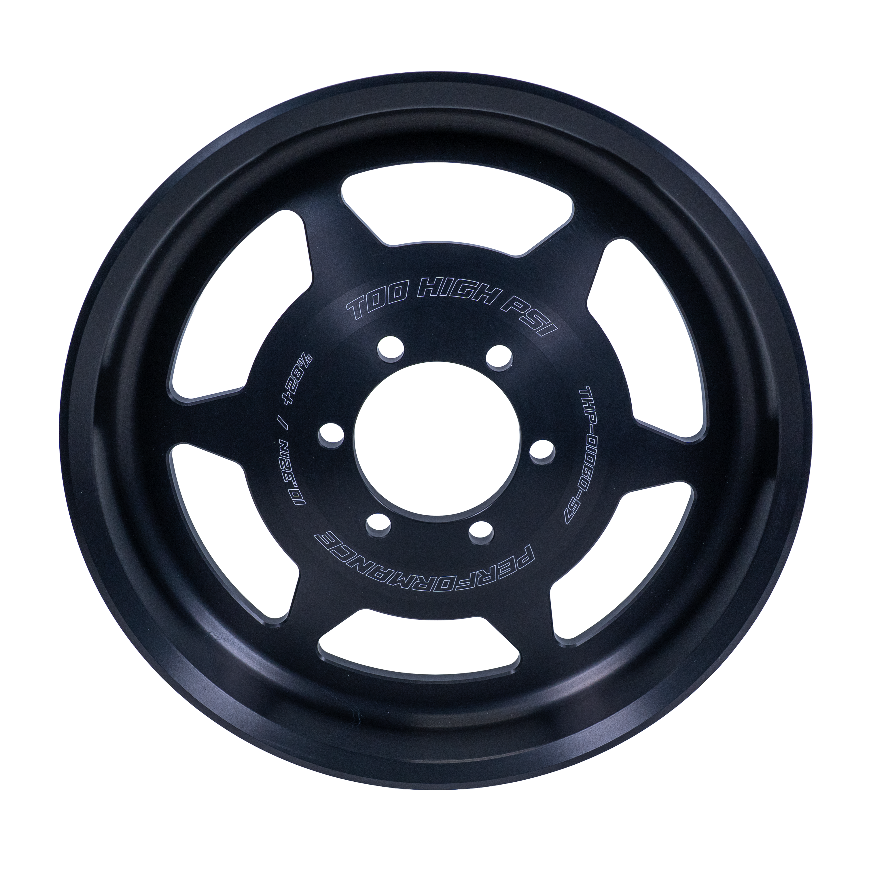 10 Rib Camaro/CTSV - LT1/LT4 Crank Pulley (+15%, +23% or +28%)