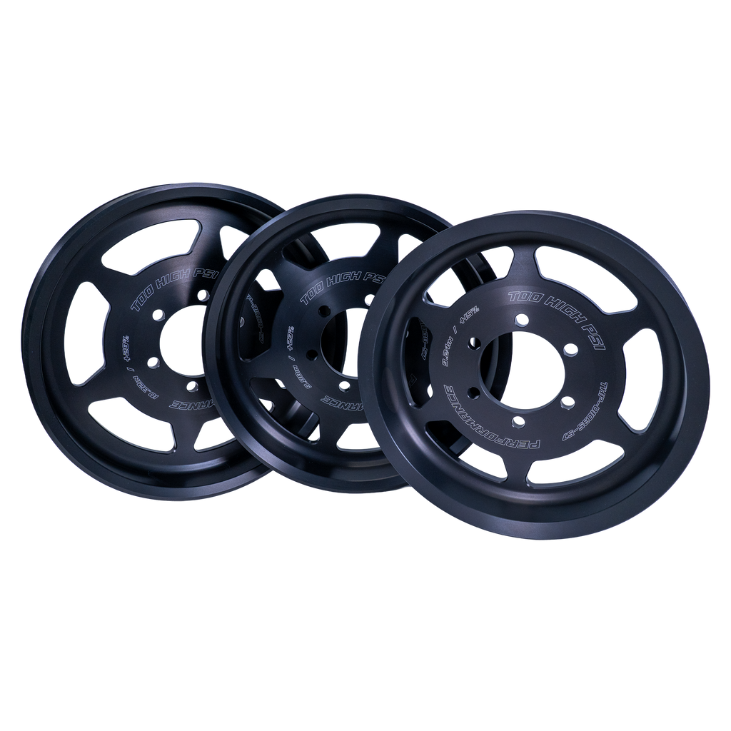 10 Rib Camaro/CTSV - LT1/LT4 Crank Pulley (+15%, +23% or +28%)