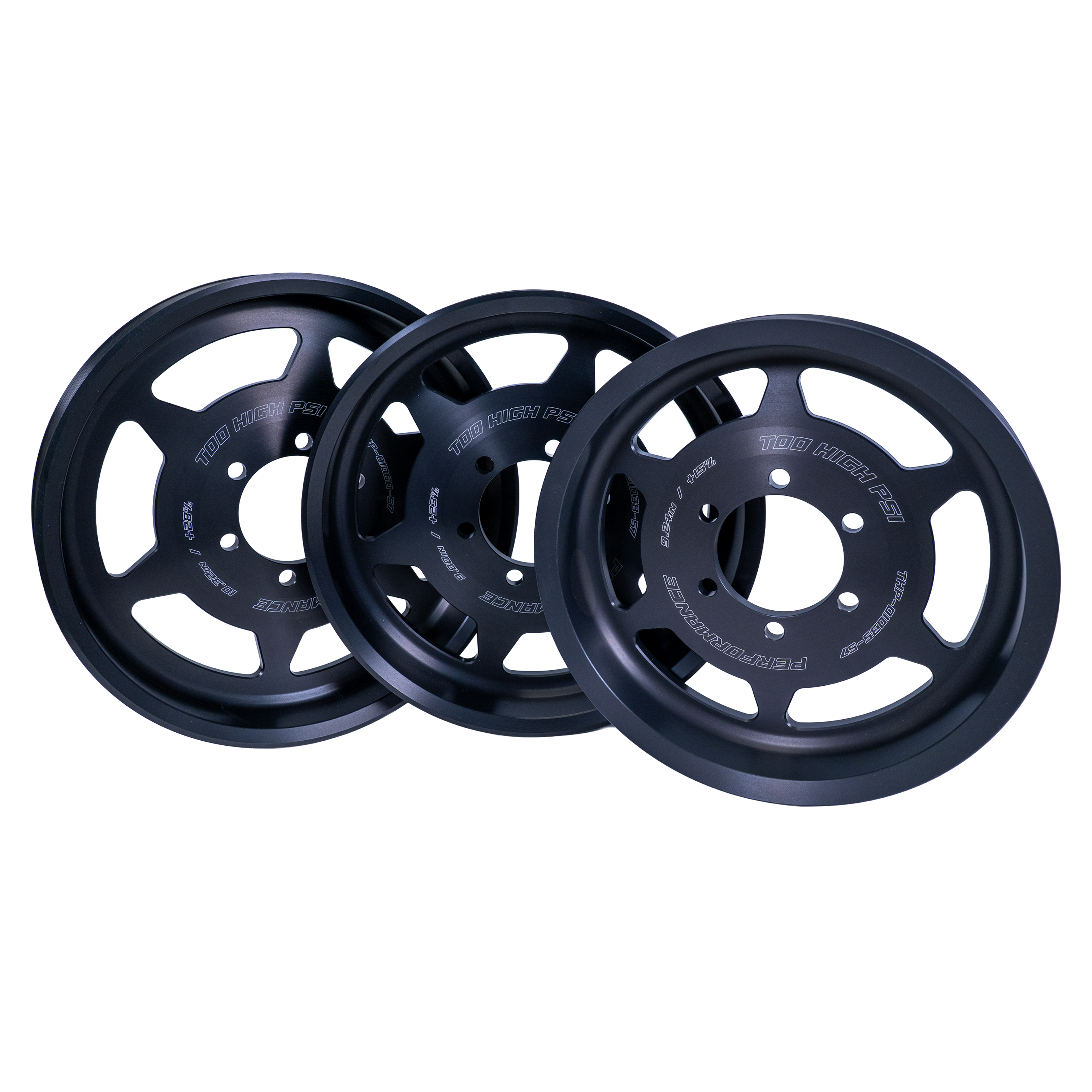 10 Rib Camaro/CTSV - LT1/LT4 Crank Pulley (+15%, +23% or +28%)