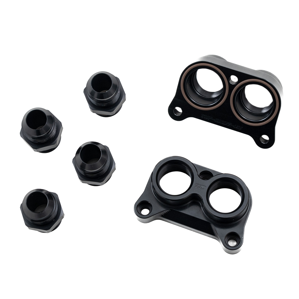 TooHighPsi LTx Billet Coolant Manifolds for Magnuson 2650