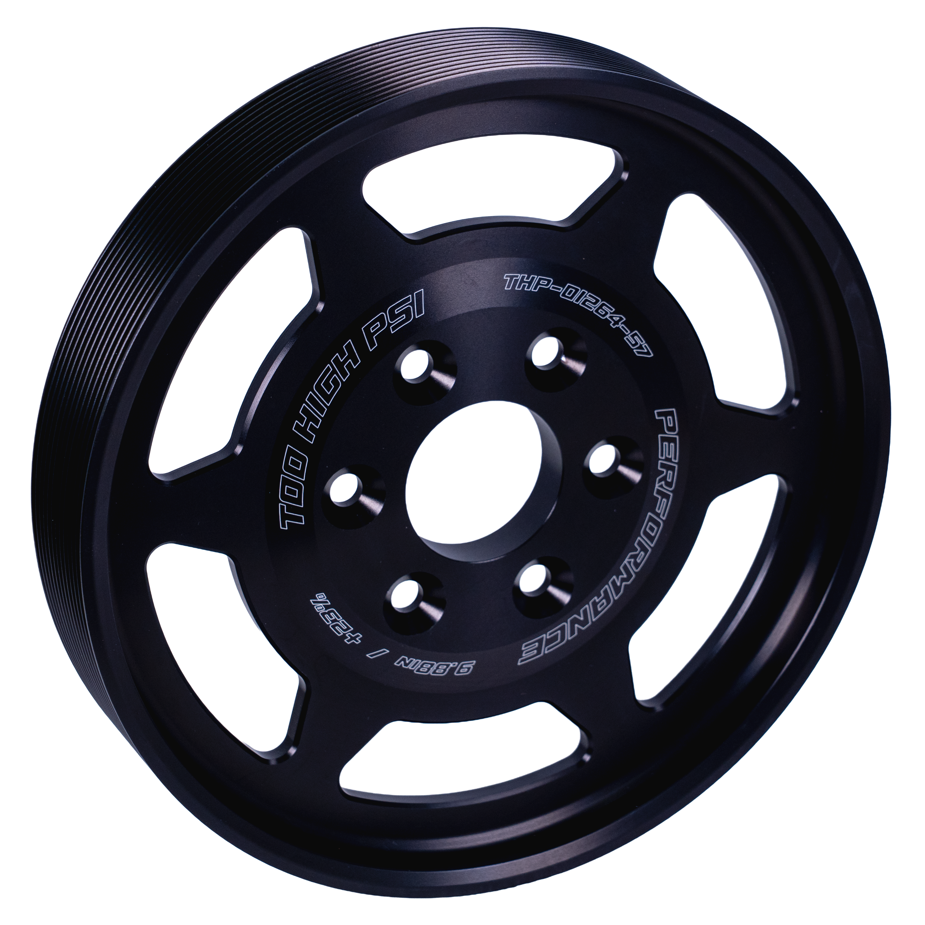 12 Rib 9.88" Crank Pulley (+23%) - Corvette/Z06 LT1/LT4