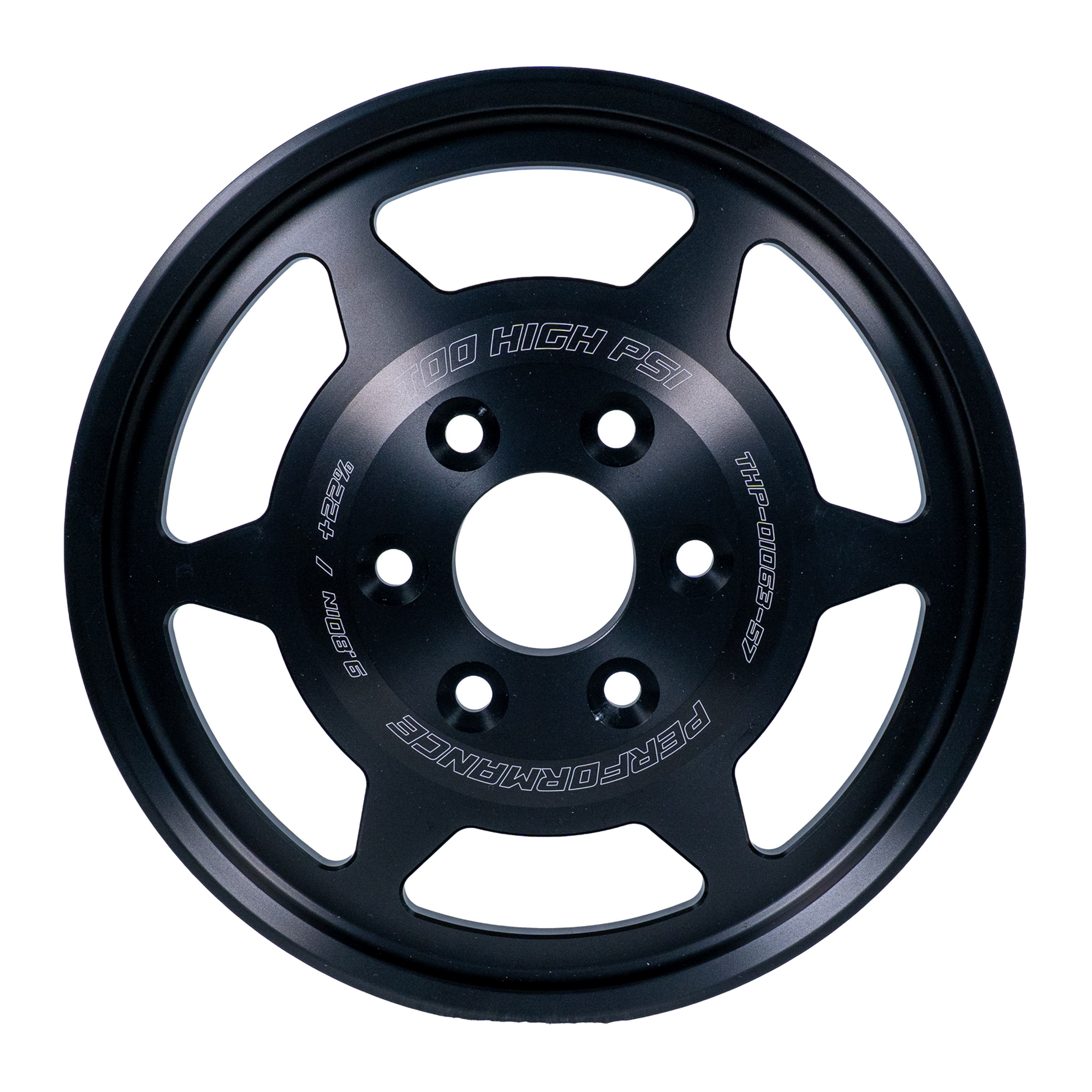 10 Rib C7 Corvette - LT1/LT4 Crank Pulley (+15% or +22%)