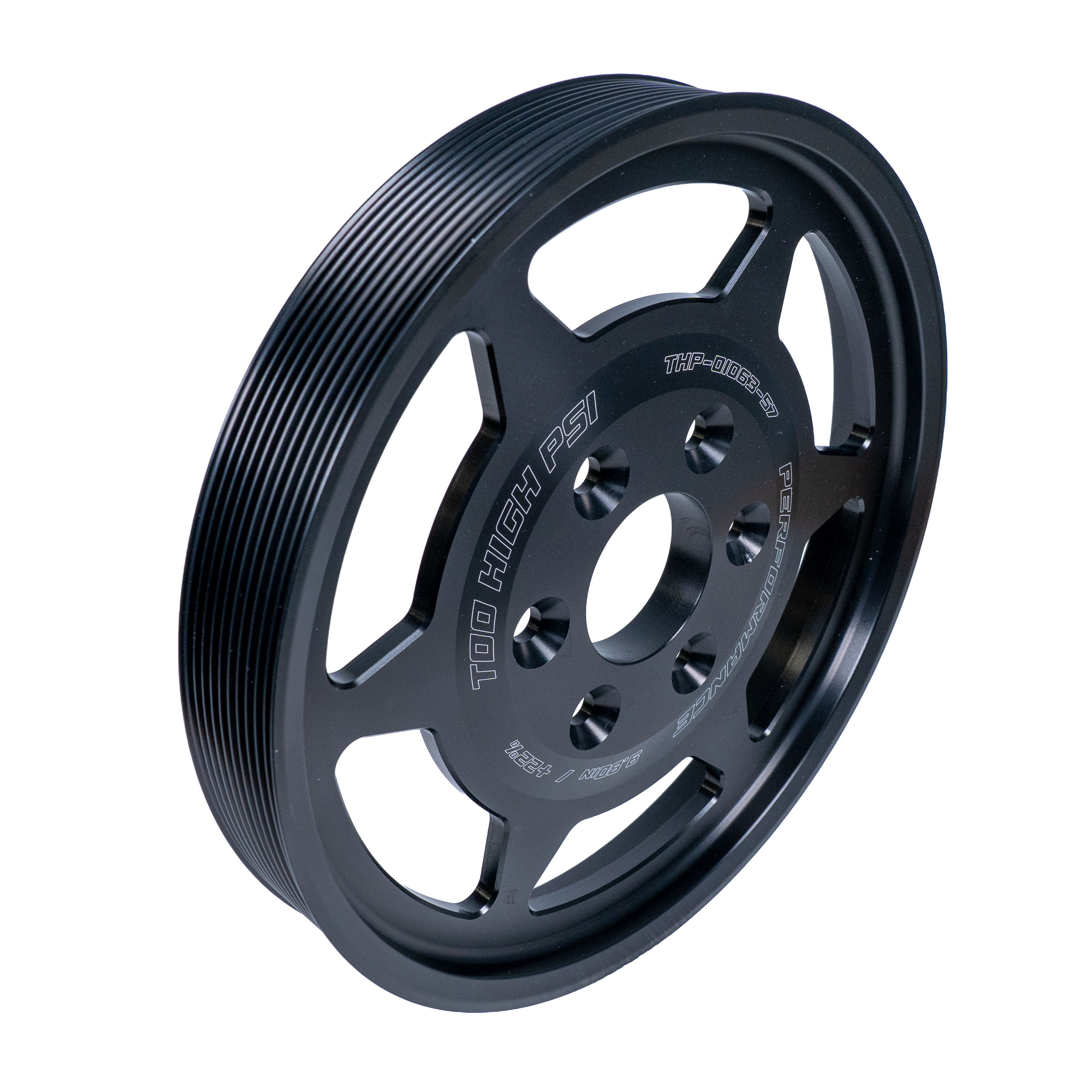 10 Rib C7 Corvette - LT1/LT4 Crank Pulley (+15% or +22%)