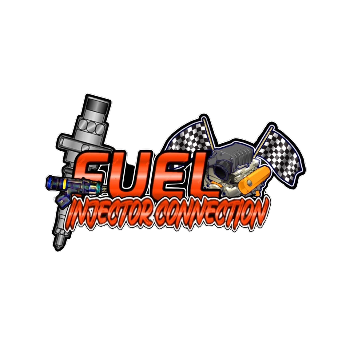 Fuel Injector Connection 1050cc (100lb) Extended Tip 38mm EV6 Injector (set of 8)