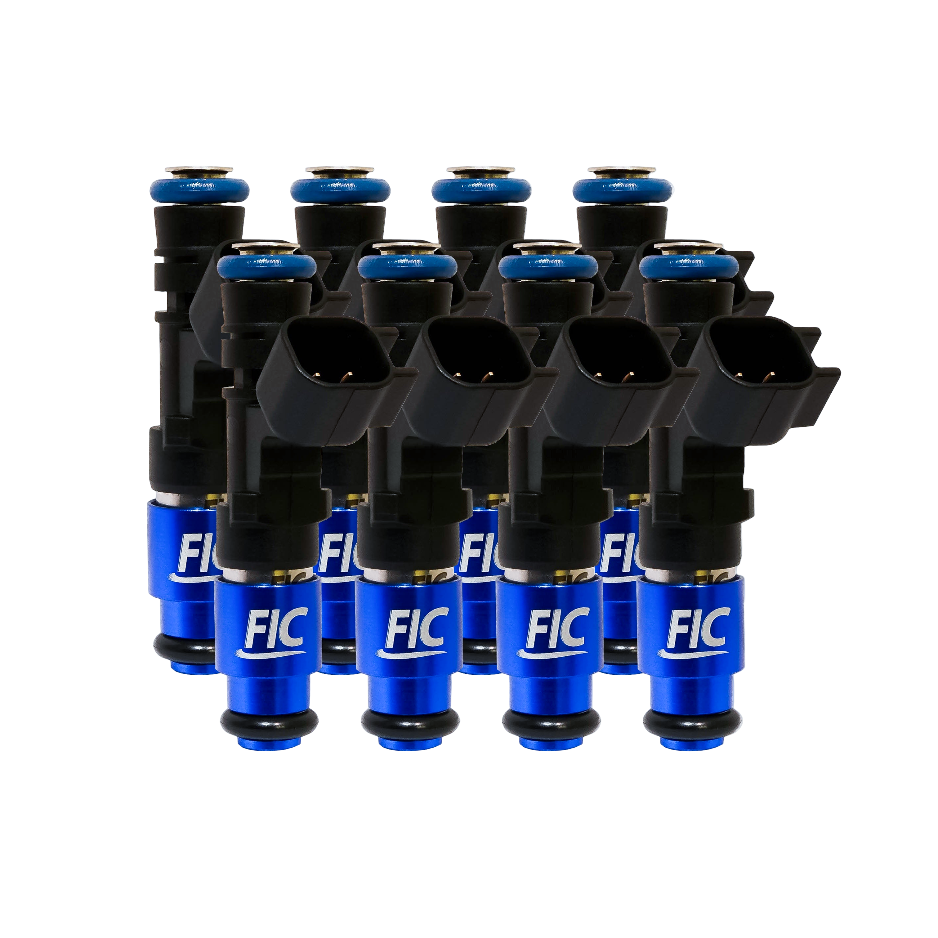 Fuel Injector Clinic 1000cc/min (95lb/hr) EV6 USCAR Fuel Injectors for KATANA Port Plates (Set of 8)