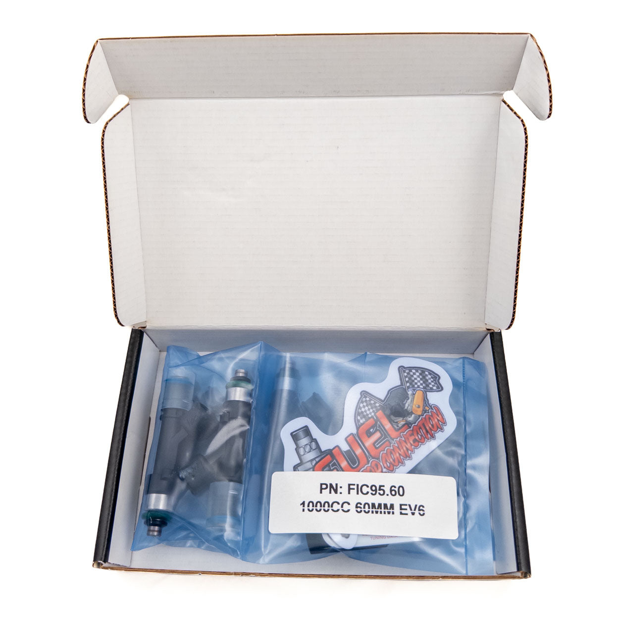 Fuel Injector Connection 1000cc (95lb) 60mm EV6 USCAR Injector for KATANA and LP Port Plates (set of 8)