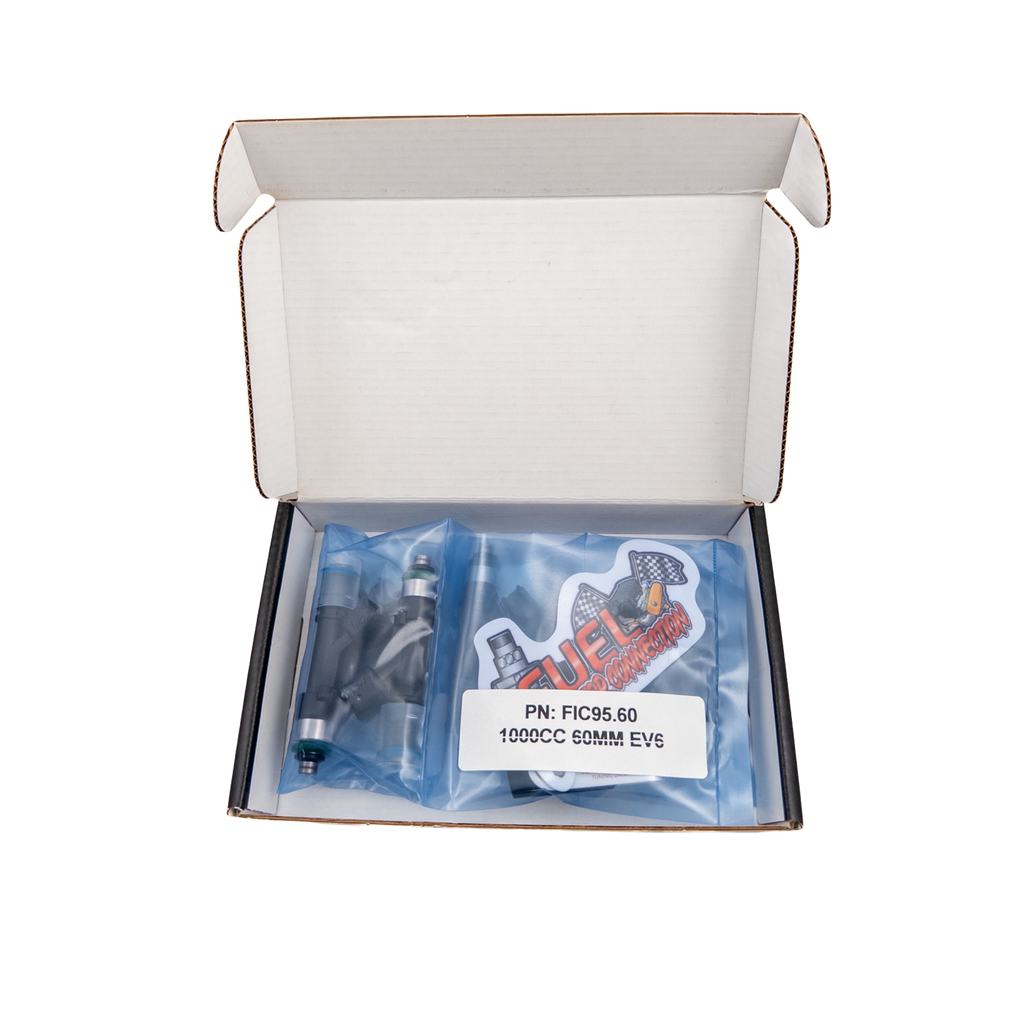 Fuel Injector Connection 1000cc (95lb) 60mm EV6 USCAR Injector for KATANA and LP Port Plates (set of 8)