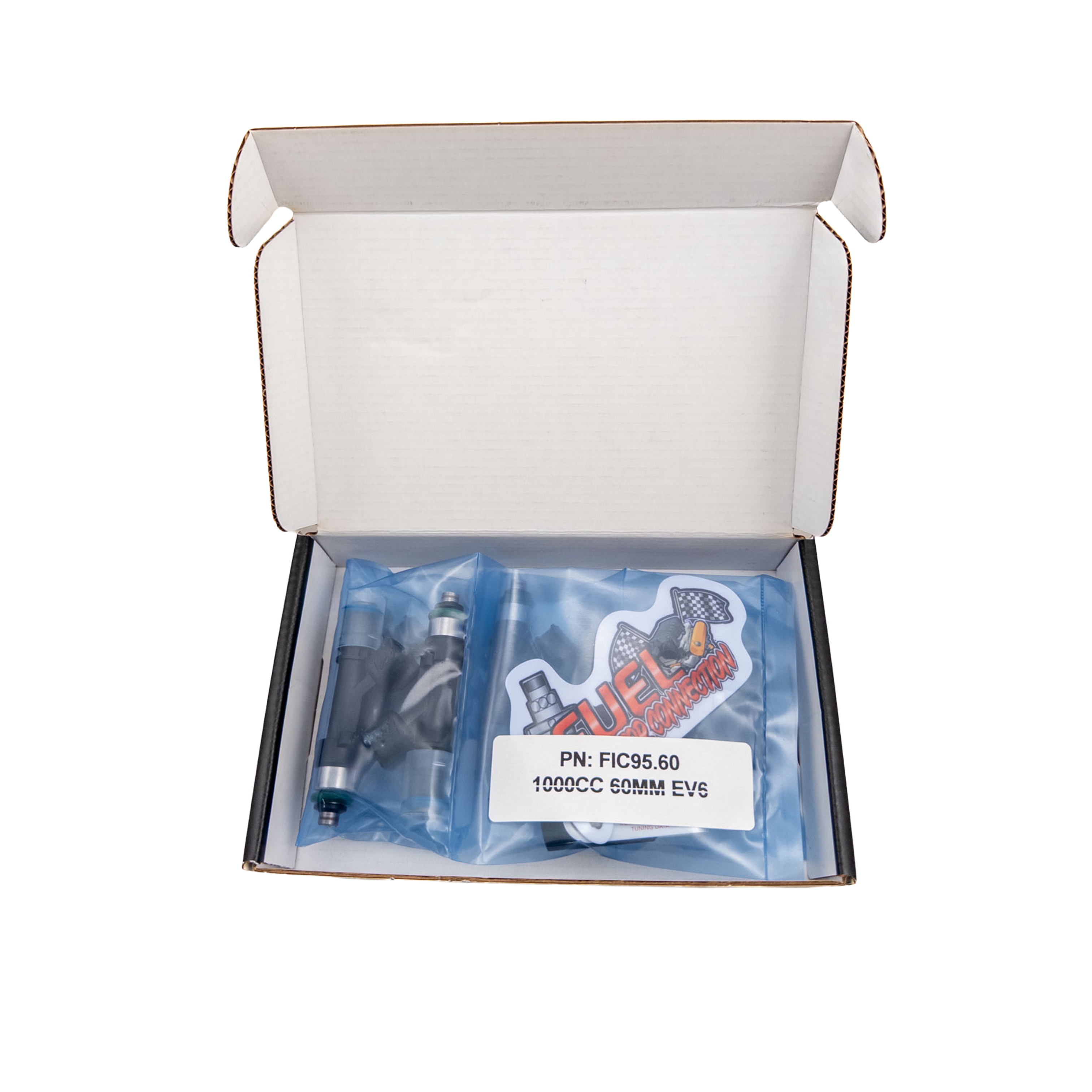 Fuel Injector Connection 1000cc (95lb) 60mm EV6 USCAR Injector for KATANA and LP Port Plates (set of 8)