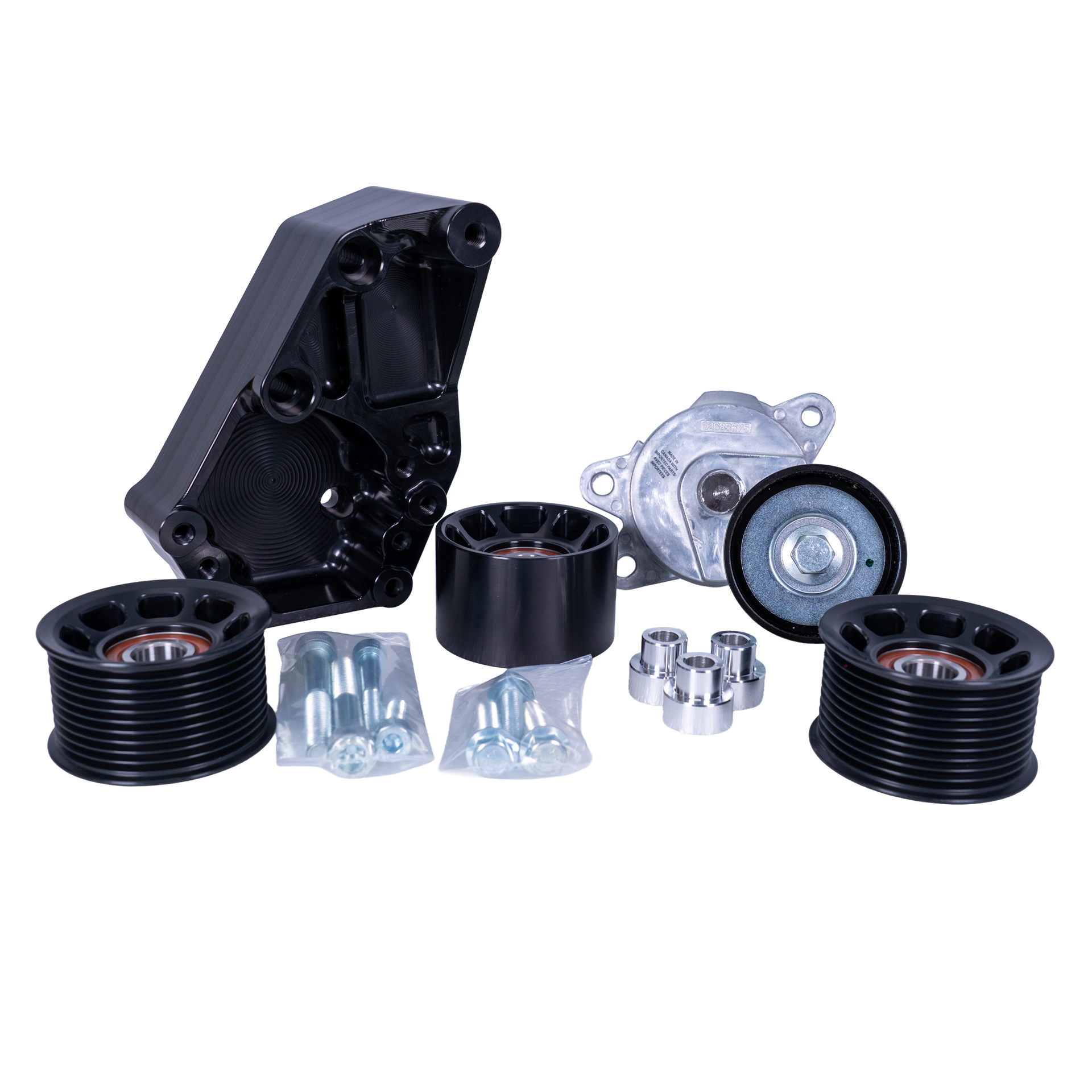 ws d-cide RR以下4コン+パーツ(PR,TD) C7 Corvette - LT1/LT4 10 rib Supercharger Tensioner Upgrade